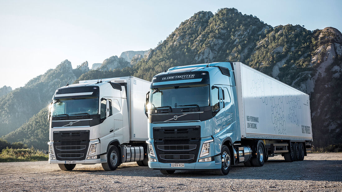 Volvo FH LNG und Volvo FM LNG: Schwerlast-Lkw mit Gasantrieb