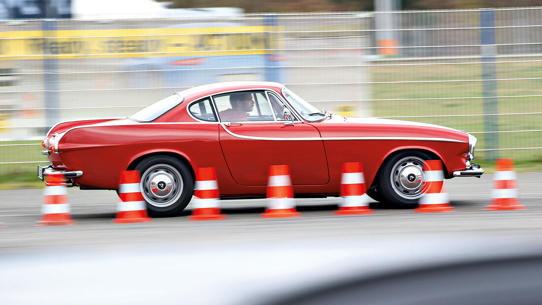 Volvo P1800 S, Seitenansicht