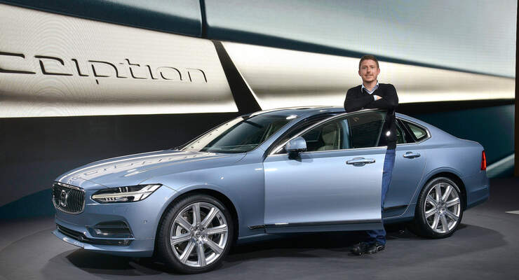 Volvo S90 Sitzprobe Jens Dralle