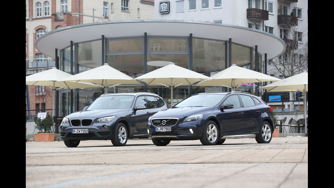 Volvo V40 Cross Country gegen BMW X1 x-Drive 28i im Test ...
