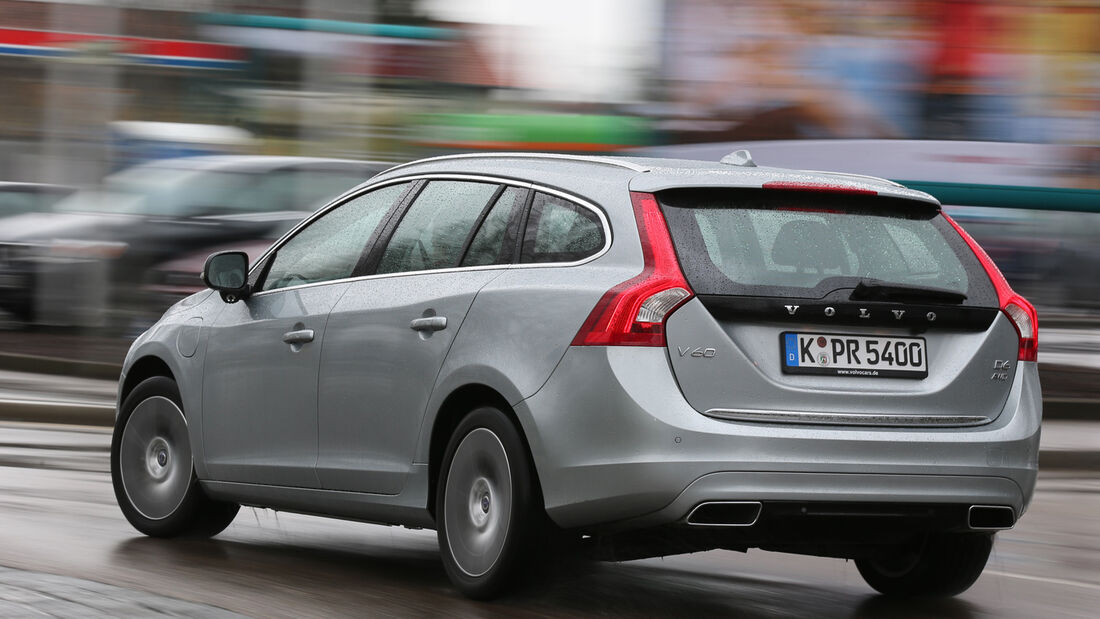 Volvo V60 D6 AWD, Heckansicht