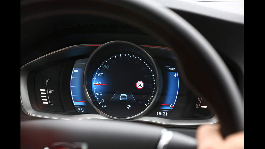 Volvo V60 D6 AWD, Rundinstrument