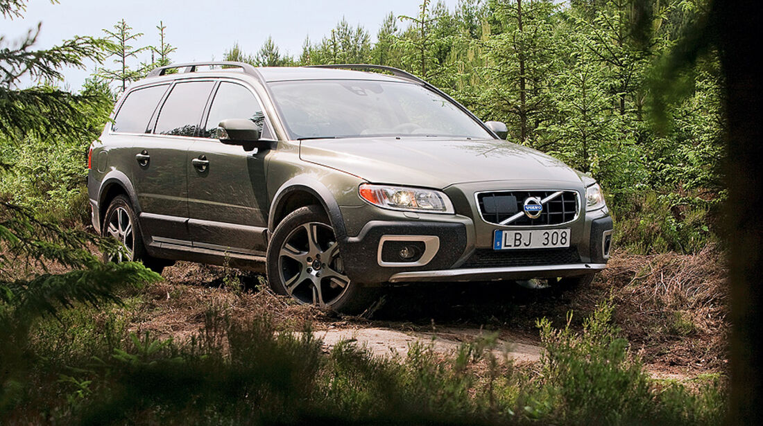 Volvo Xc 70 D5 Awd Kinetic Im Fahrbericht Anstrich Für Den Suv Auto Motor Und Sport 