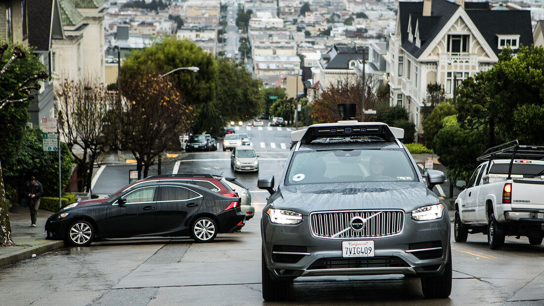 Volvo XC90 Uber autonomes Fahren