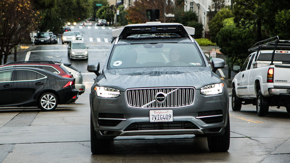 Volvo XC90 Uber autonomes Fahren