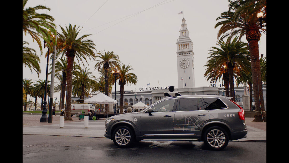 Volvo XC90 Uber autonomes Fahren