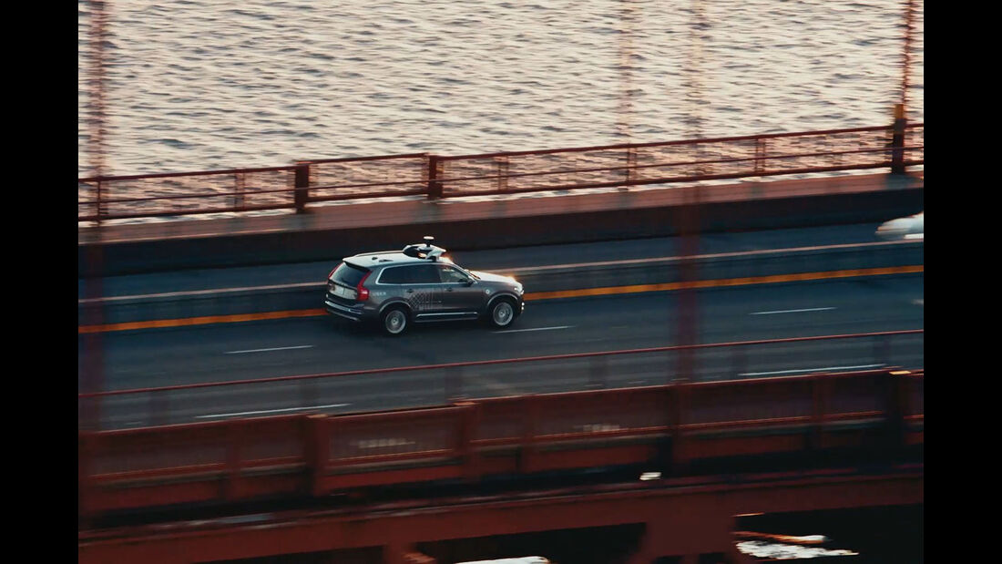 Volvo XC90 Uber autonomes Fahren