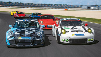 Vom Porsche 911 Carrera bis zum Rennwagen 911 RSR