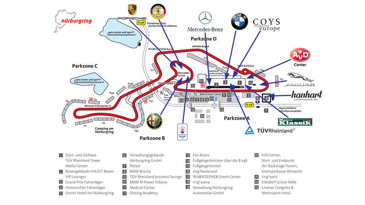 Avd Oldtimer Grand Prix 12 Programm Lageplan Was Wann Wo Leitfaden Ogp 12 Auto Motor Und Sport