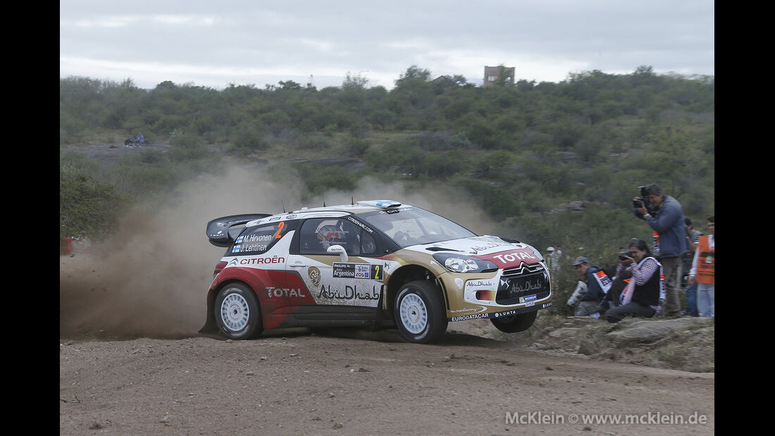 WRC Argentinien 2013, Hirvonen