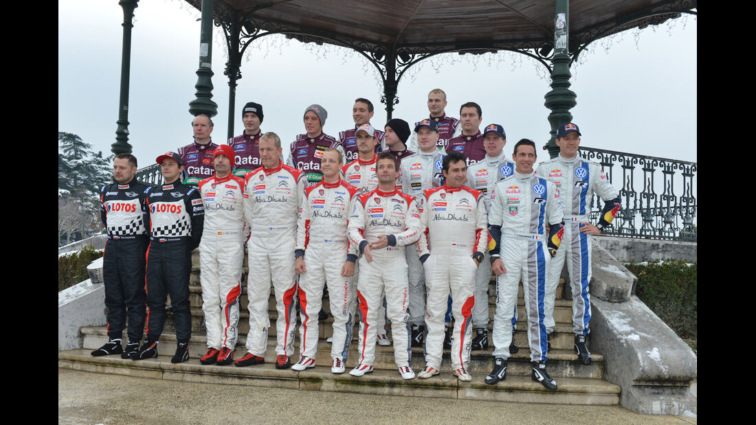 WRC Fahrer  Rallye Monte Carlo 2013