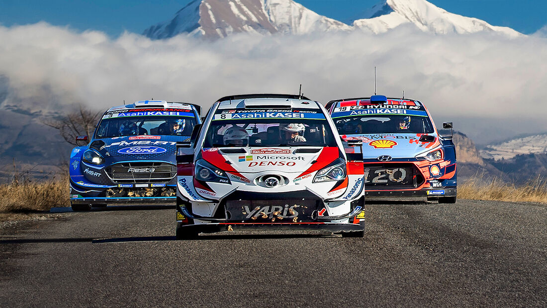 WRC Montage - Toyota, Hyundai & Ford - 2020