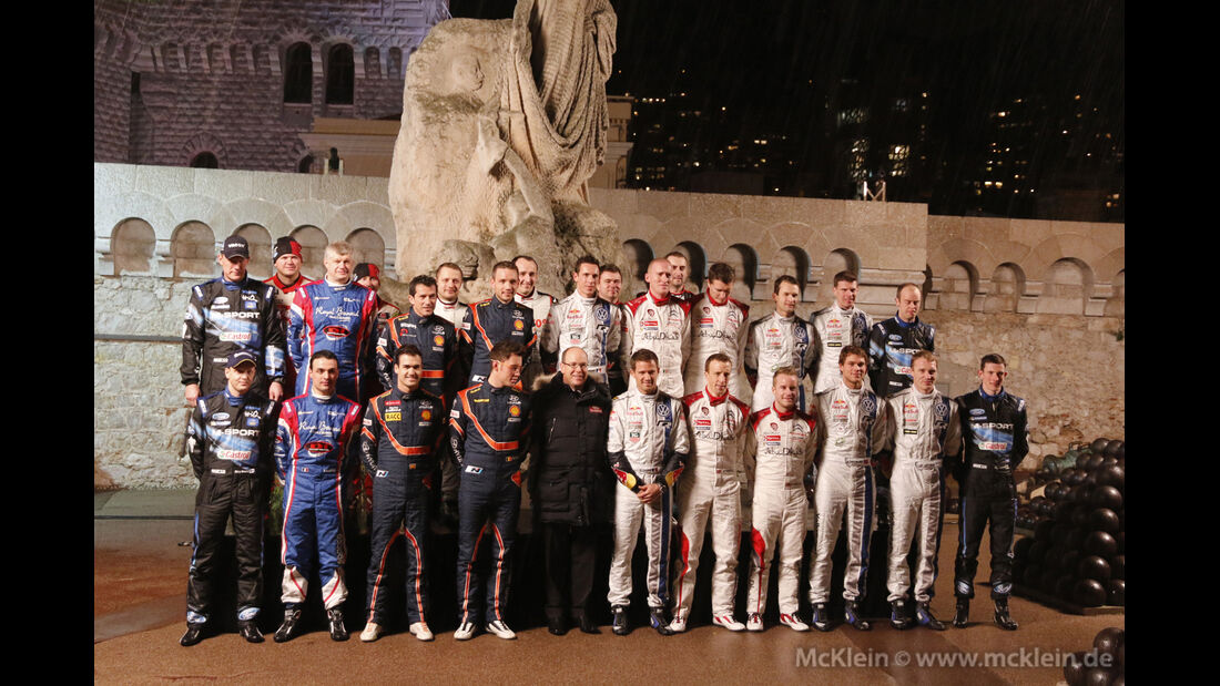 WRC-Piloten - Rallye Monte Carlo 2014
