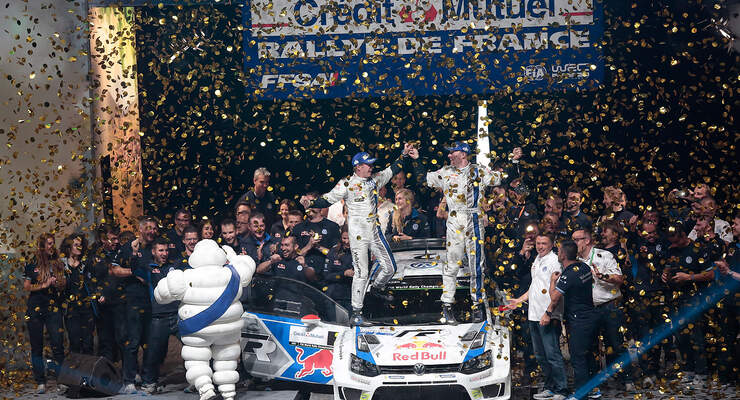 WRC Rallye Frankreich 2014, Jari-Matti Latvala, VW
