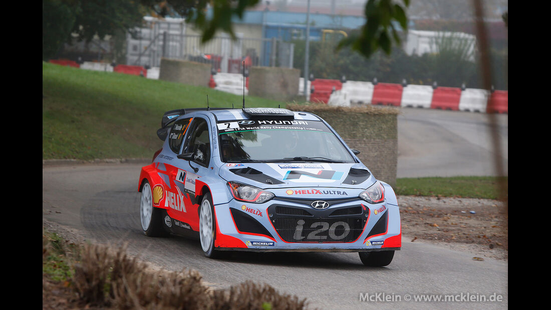 WRC Rallye Frankreich 2014, Thierry Neuville, Hyundai