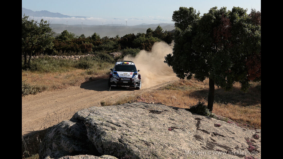 WRC Sardinien, Etappe 1