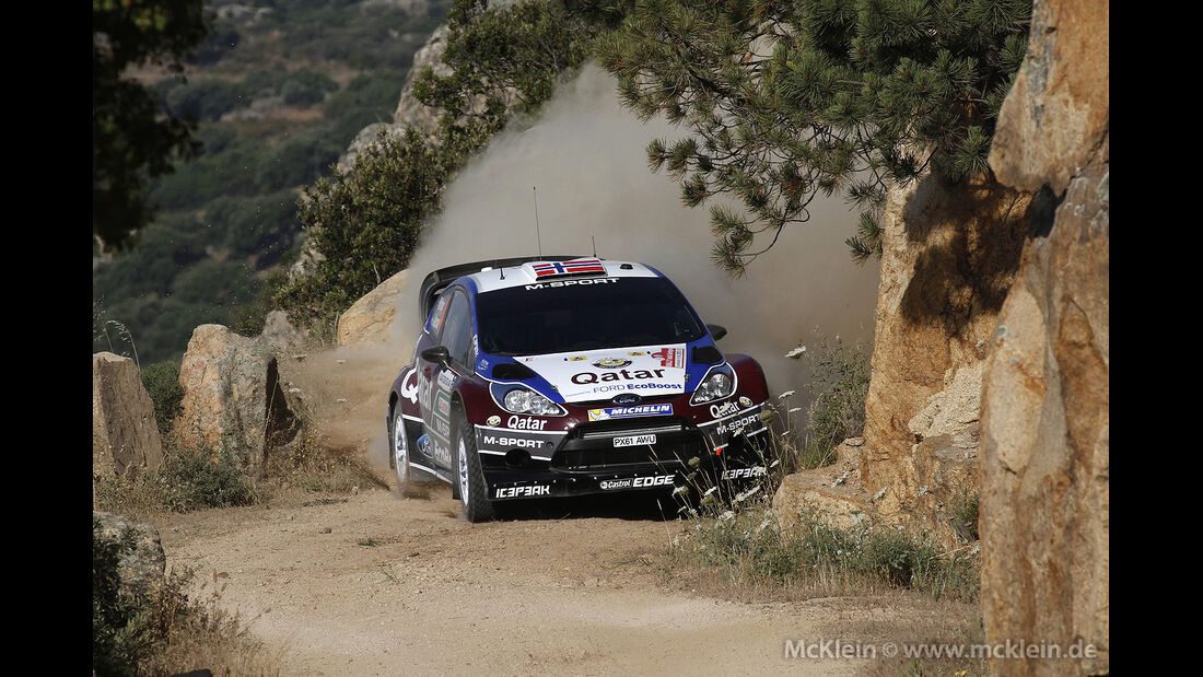 WRC Sardinien, Etappe 1