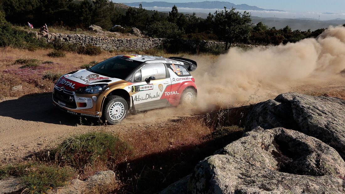 WRC Sardinien, Siegerehrung