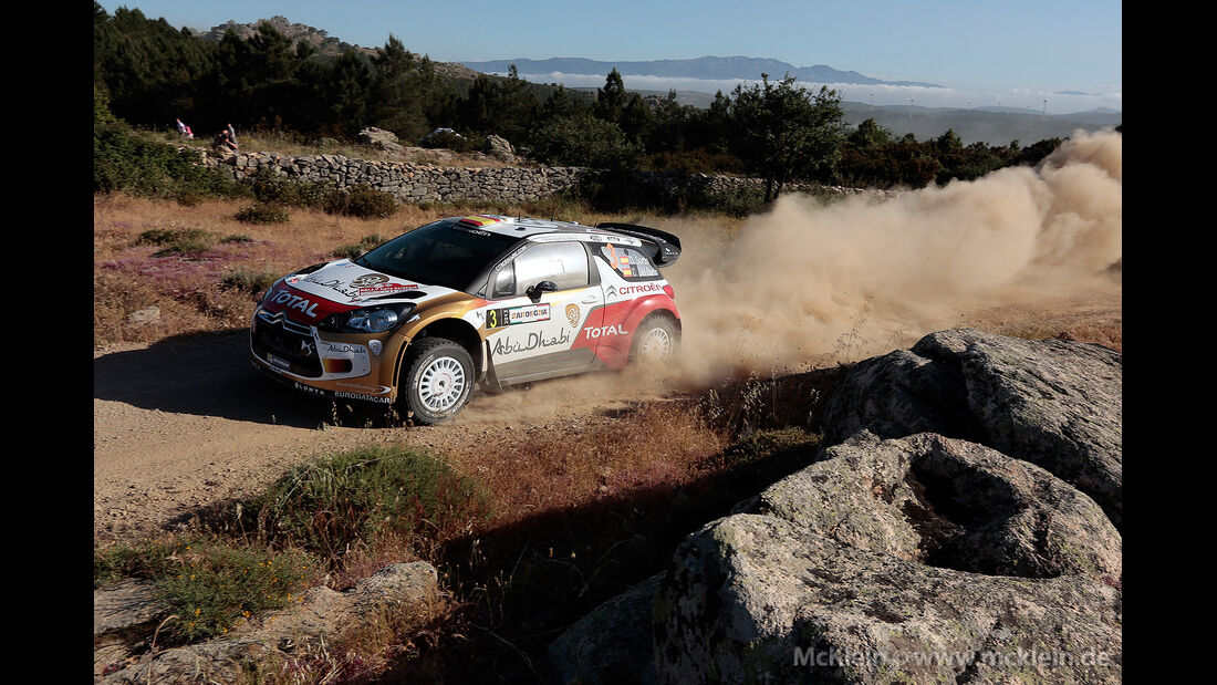 WRC Sardinien, Siegerehrung