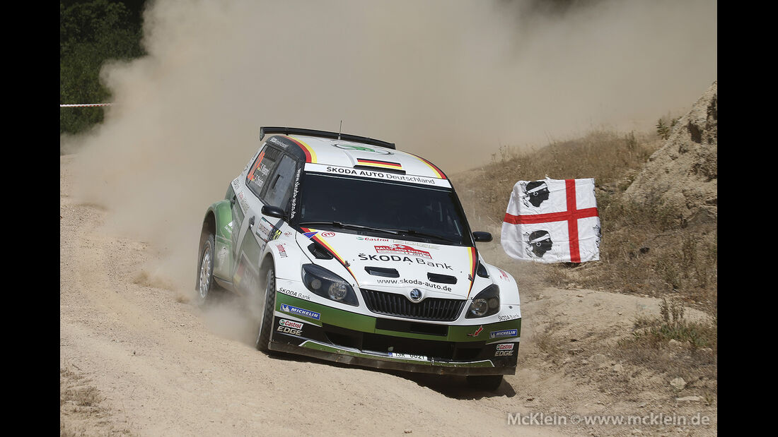 WRC Sardinien, Siegerehrung