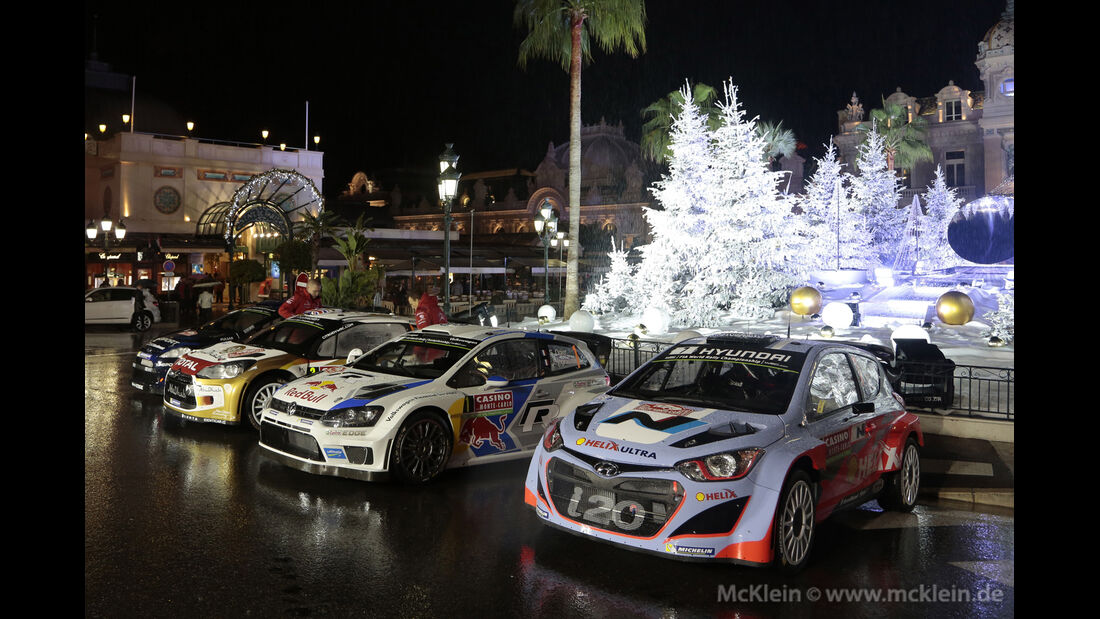 WRC-Teams - Rallye Monte Carlo 2014
