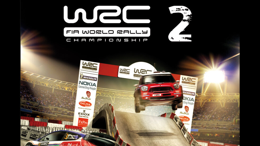 WRC2 Game Rennspiel 2011 Packshot