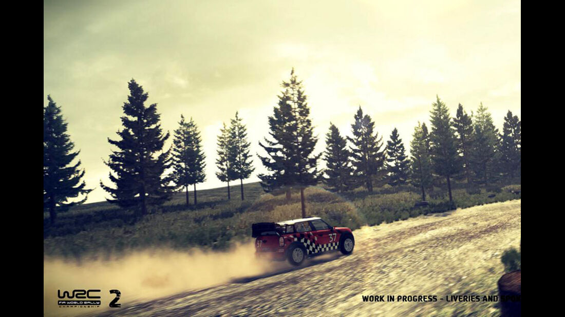 WRC2 Game Rennspiel 2011 Screenshot