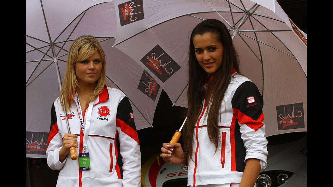 WTCC Tourenwagen WM Zolder 2010 Grid-Girls
