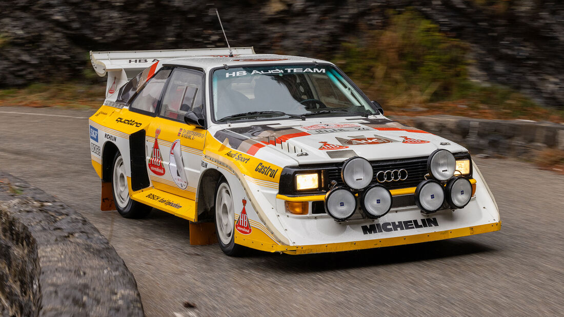 Walter Röhrl  Audi Quattro S1 E2 (1986) Histo Monte (2024) Gruppe B Rallye