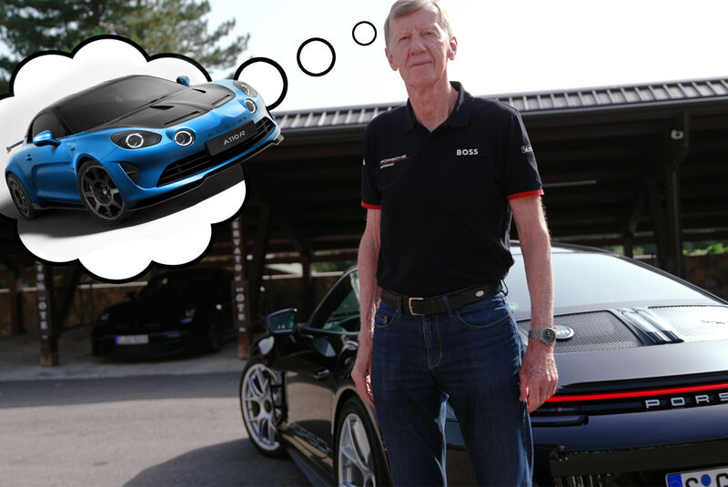 Walter Roehrl Porsche 911 S/T Alpine Collage Interview 
