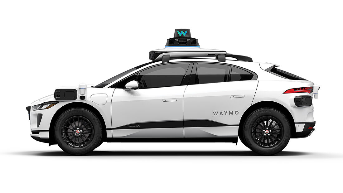 Waymo Jaguar I-Pace Robotaxi selbstfahrendes Auto