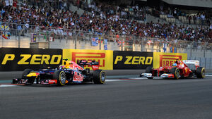 Webber Alonso GP Abu Dhabi 2012