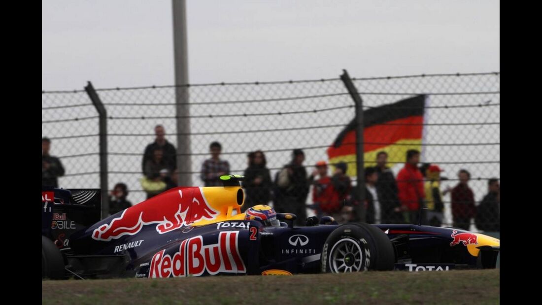 Webber Formel 1 GP China 2011