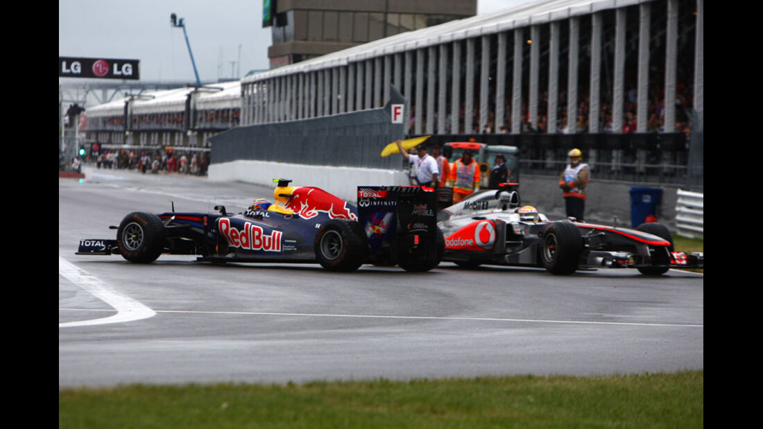 Webber & Hamilton GP Kanada 2011