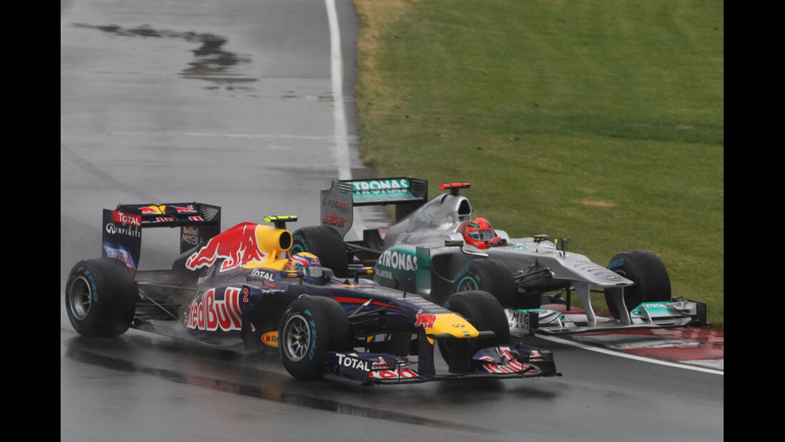 Webber & Schumacher GP Kanada 2011