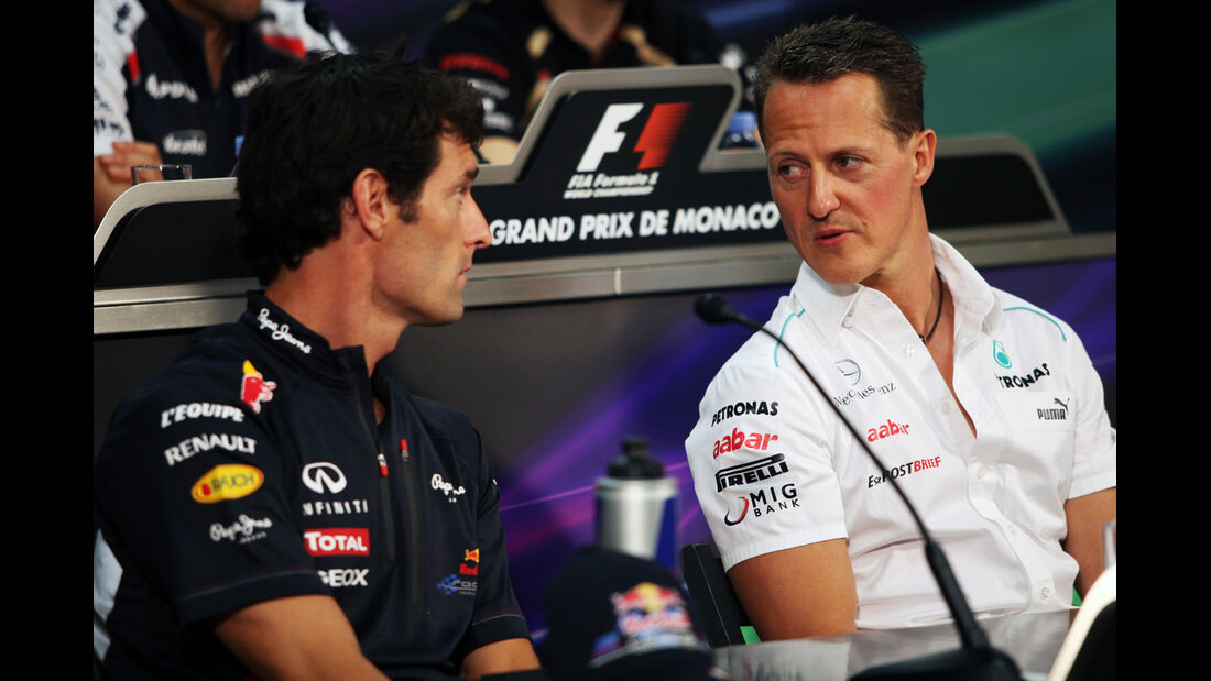 Webber & Schumacher - GP Monaco - 23. Mai 2012
