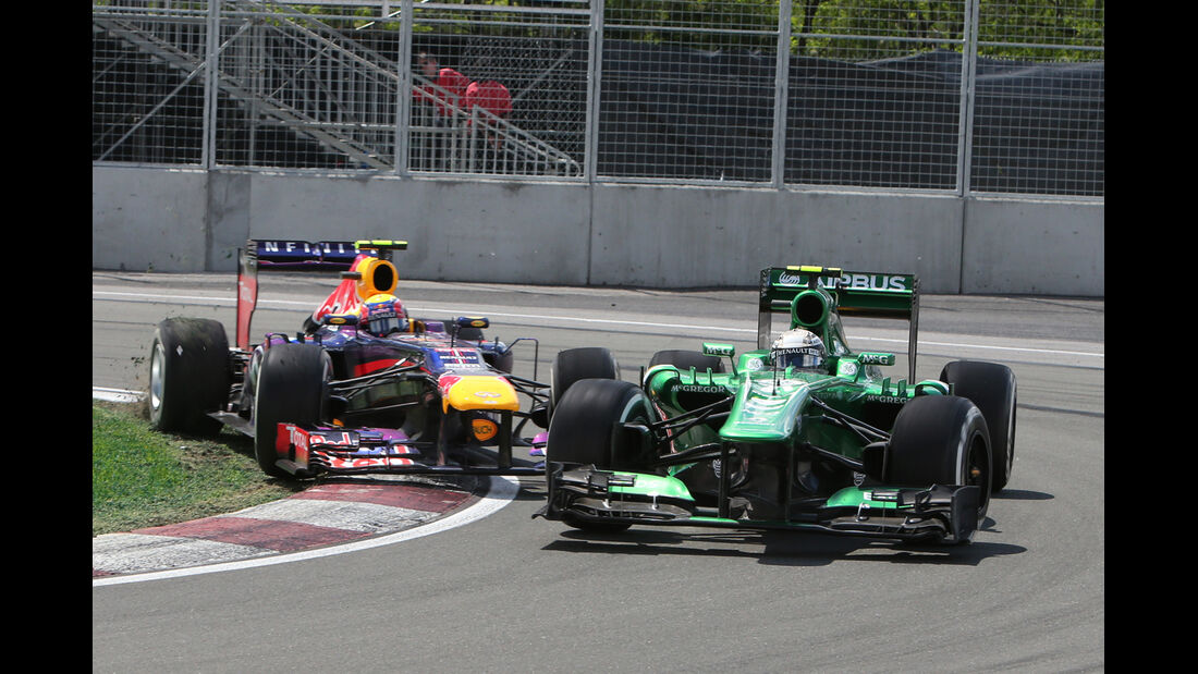 Webber & Van der Garde - GP Kanada 2013