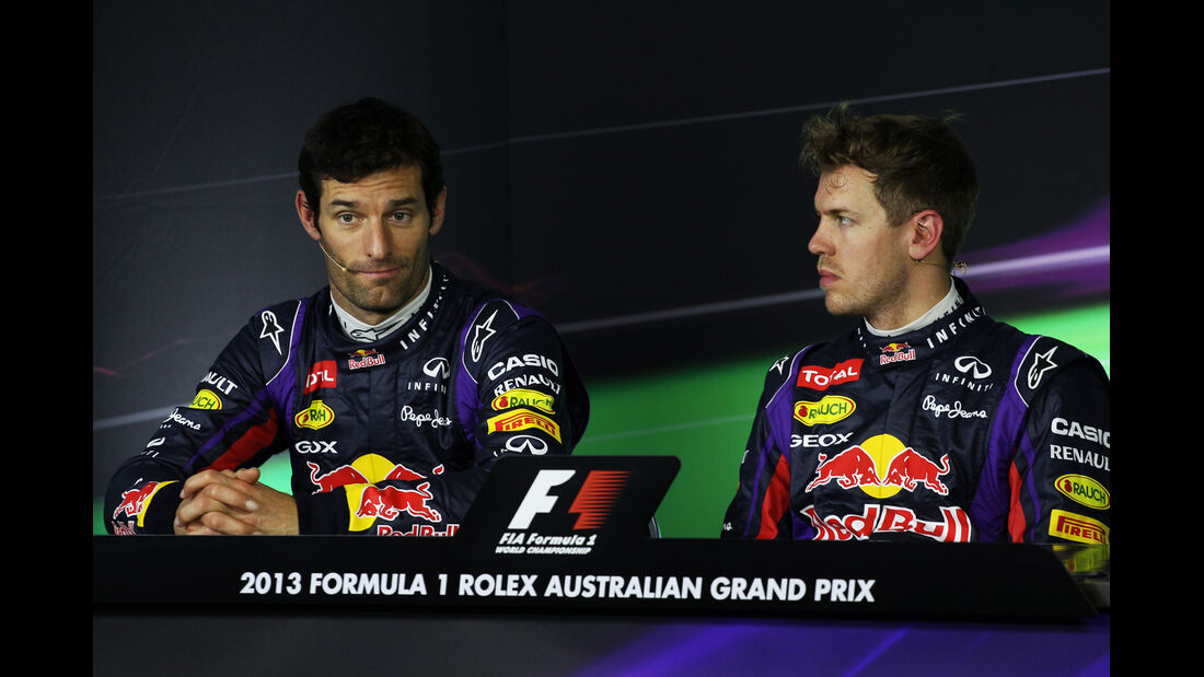 Webber & Vettel - GP Australien 2013