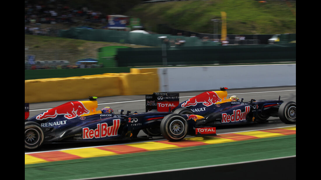 Webber & Vettel - GP Belgien 2012