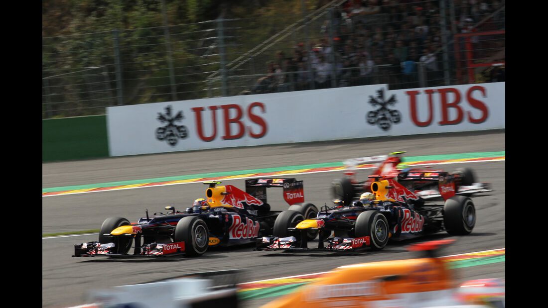 Webber & Vettel - GP Belgien 2012