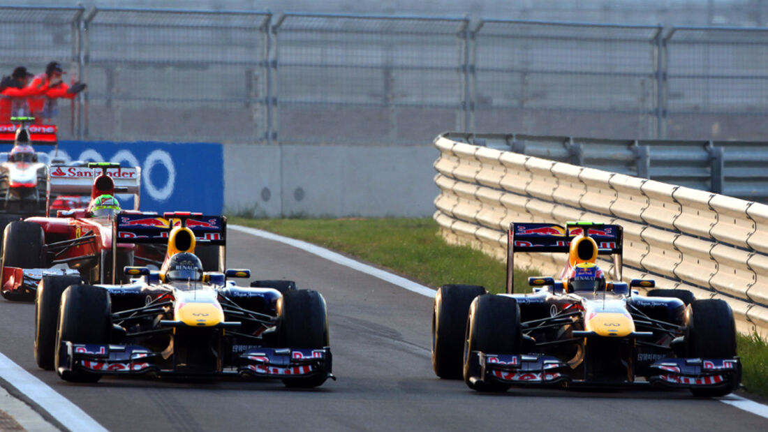 Webber & Vettel - GP Korea 2011