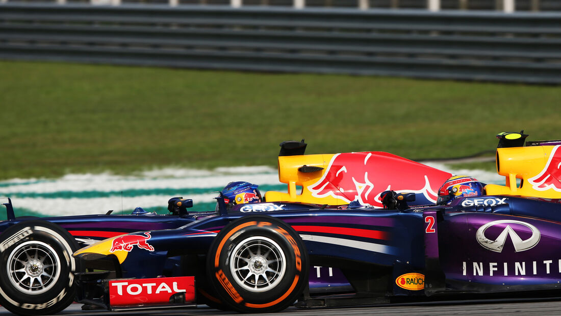 Webber Vettel GP Malaysia 2013