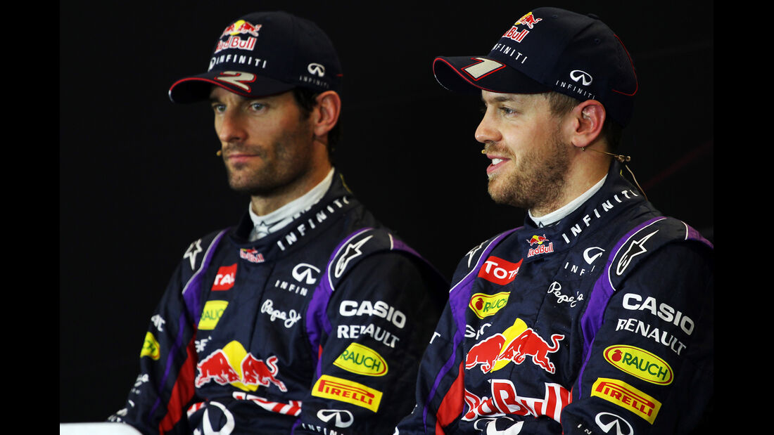 Webber & Vettel - Red Bull - Formel 1 - GP USA - 16. November 2013