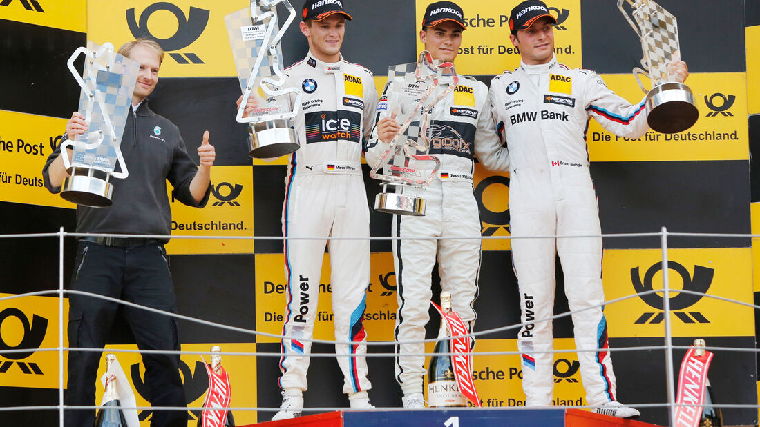 Wehrlein - Wittmann - Spengler - Podest - DTM - Moskau - 1. Rennen - Samstag - 29.08.2015