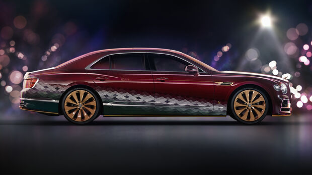 Weihnachten 2020 Bentley Flying Spur V8 Sondermodell Santa