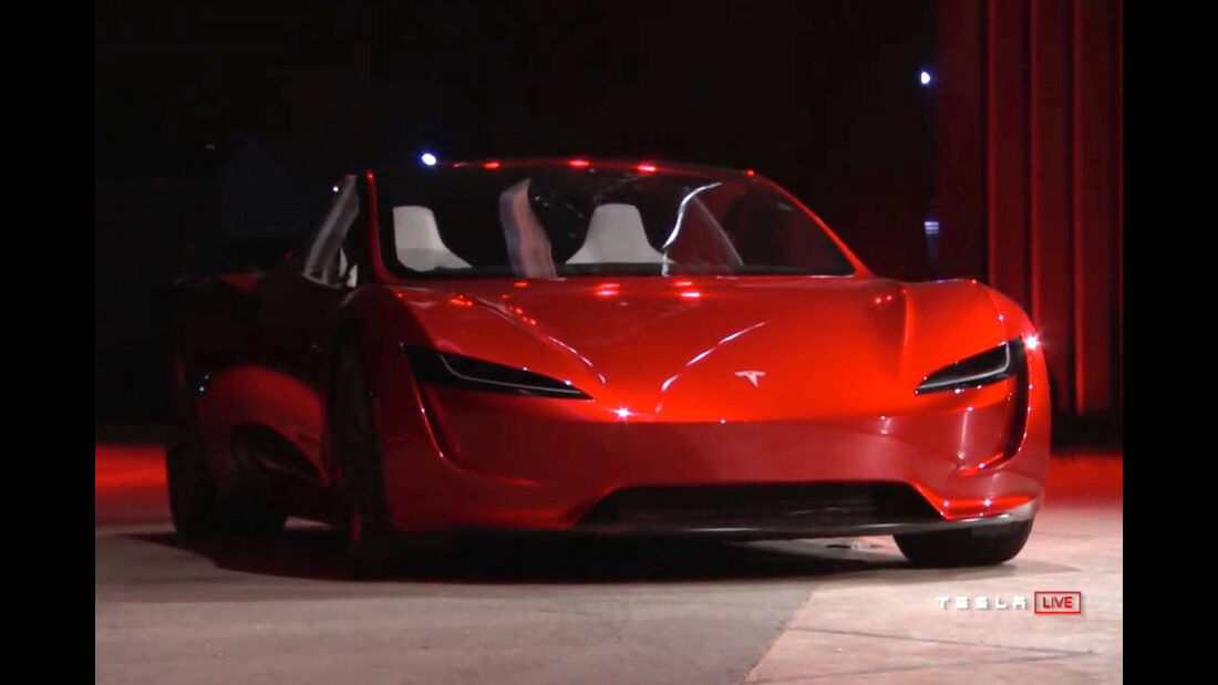 Weltpremiere Tesla Roadster (2020) 