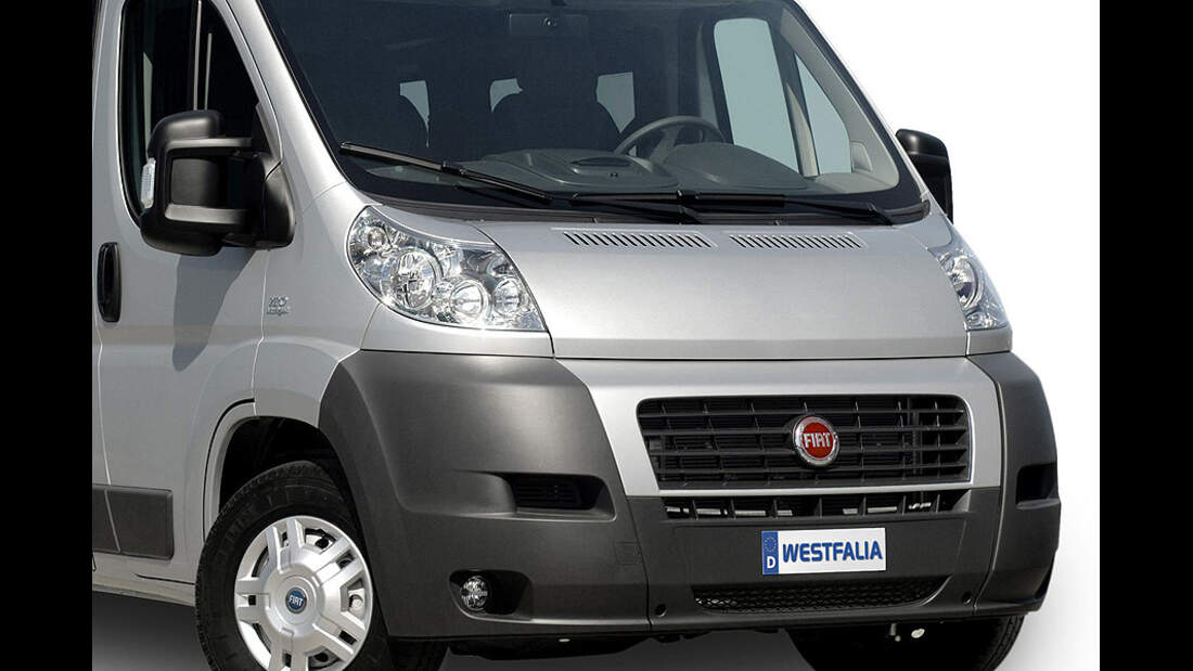 Westfalia auf dem Caravan Salon Reisemobil auf Fiat DucatoBasis