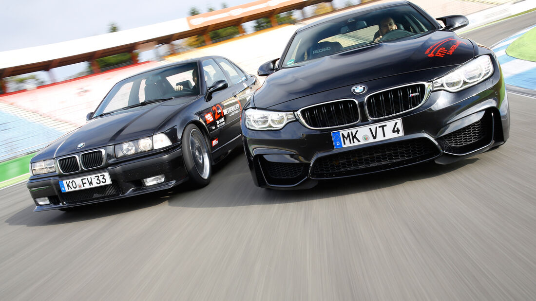 Wetterauer-BMW M3 E36 3.0, Wetterauer-BMW M4 F82, Frontansicht