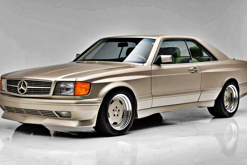 Widebody 1990 Mercedes-Benz 560SEC 6-Speed by Bespoke