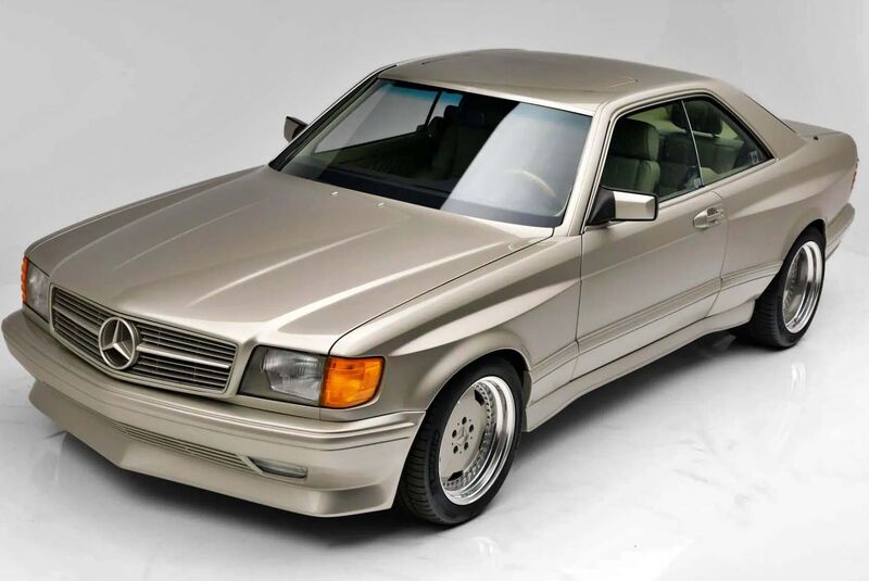 Widebody 1990 Mercedes-Benz 560SEC 6-Speed by Bespoke